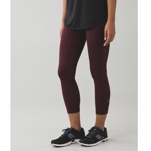 Rare Discontinued Lululemon Pace Rivals Capri